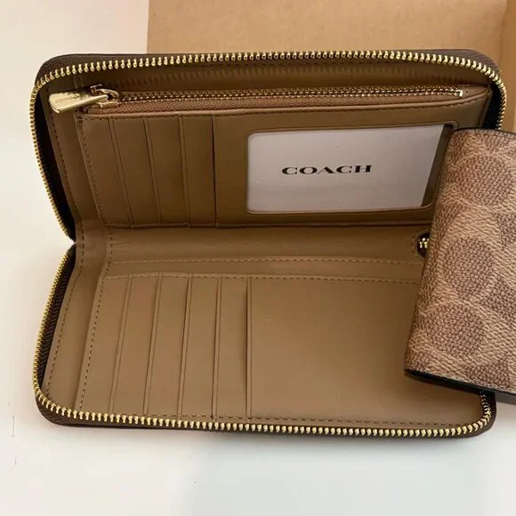 for him and for her new Coach wallets - Picture 2 of 3